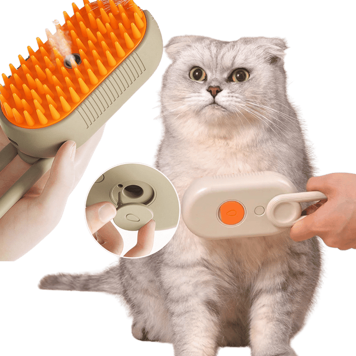 Cepillo con Vapor para Mascotas | Pet Brush®