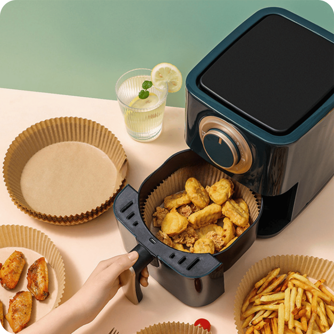 Canasta de Papel para Air Fryer Pack de 50 Unidades | PaperFry®