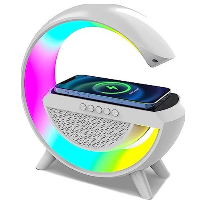 Parlante con Carga Inalámbrica y Luces RGB | SoundGlow®