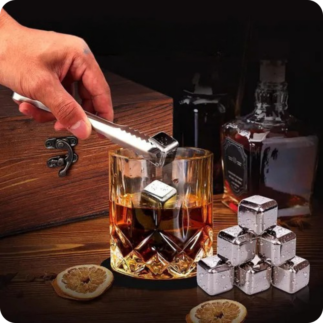 Cubos de Acero Inoxidable para Hielos | IceCube Pro®