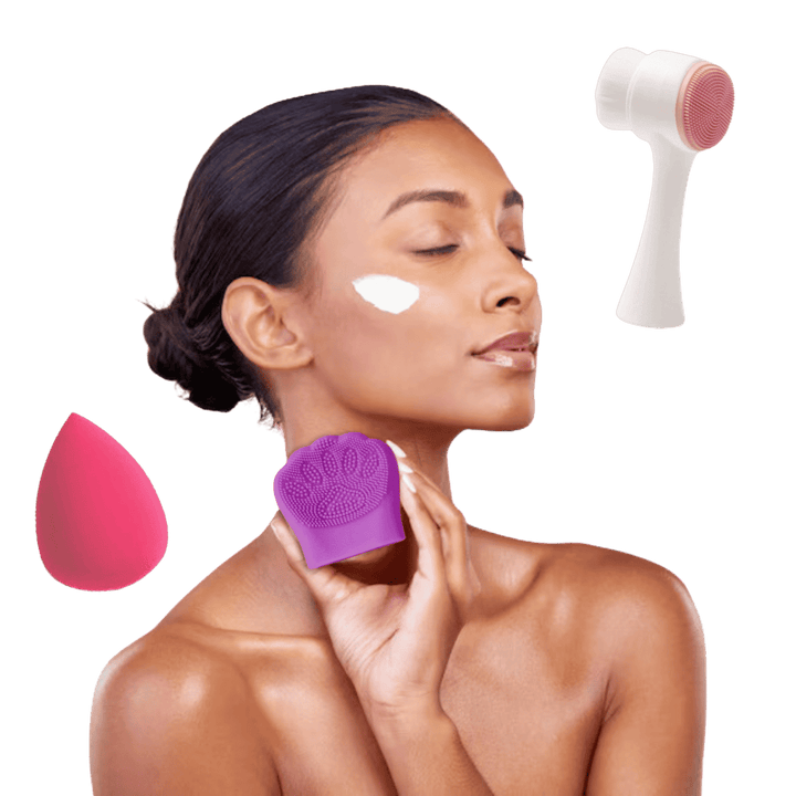 Kit de Exfoliación + Esponja de Maquillaje | Clean Skin 3 en 1®