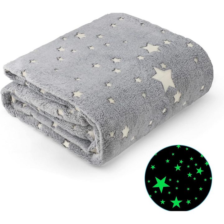 Manta que Brilla en la Oscuridad | CozyGalaxy®