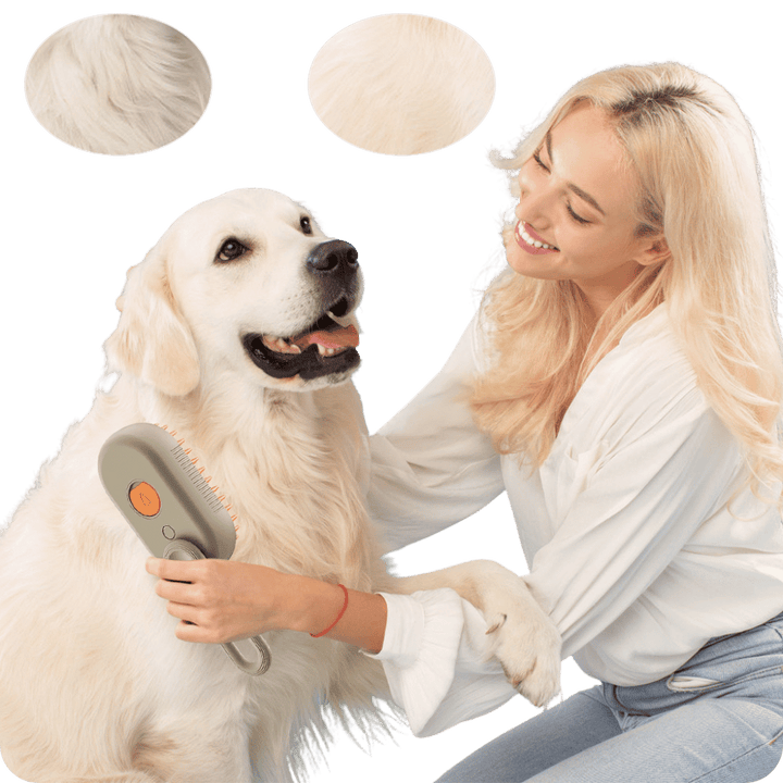 Cepillo con Vapor para Mascotas | Pet Brush®
