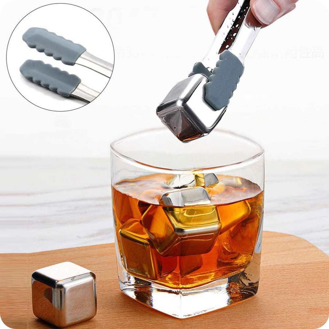 Cubos de Acero Inoxidable para Hielos | IceCube Pro®