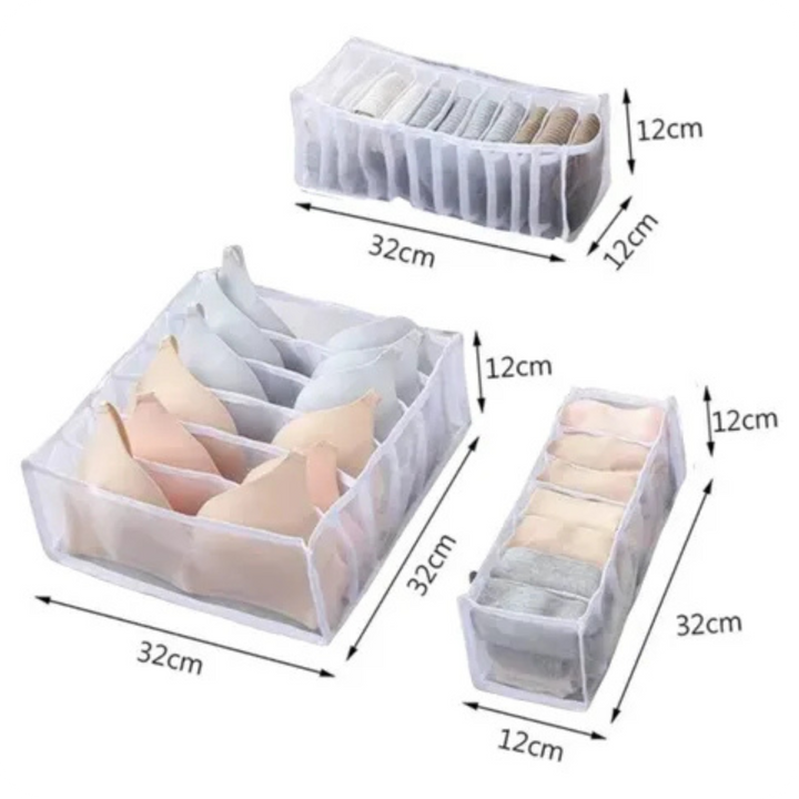 Set de 3 Organizadores de Ropa | ClosetZen®