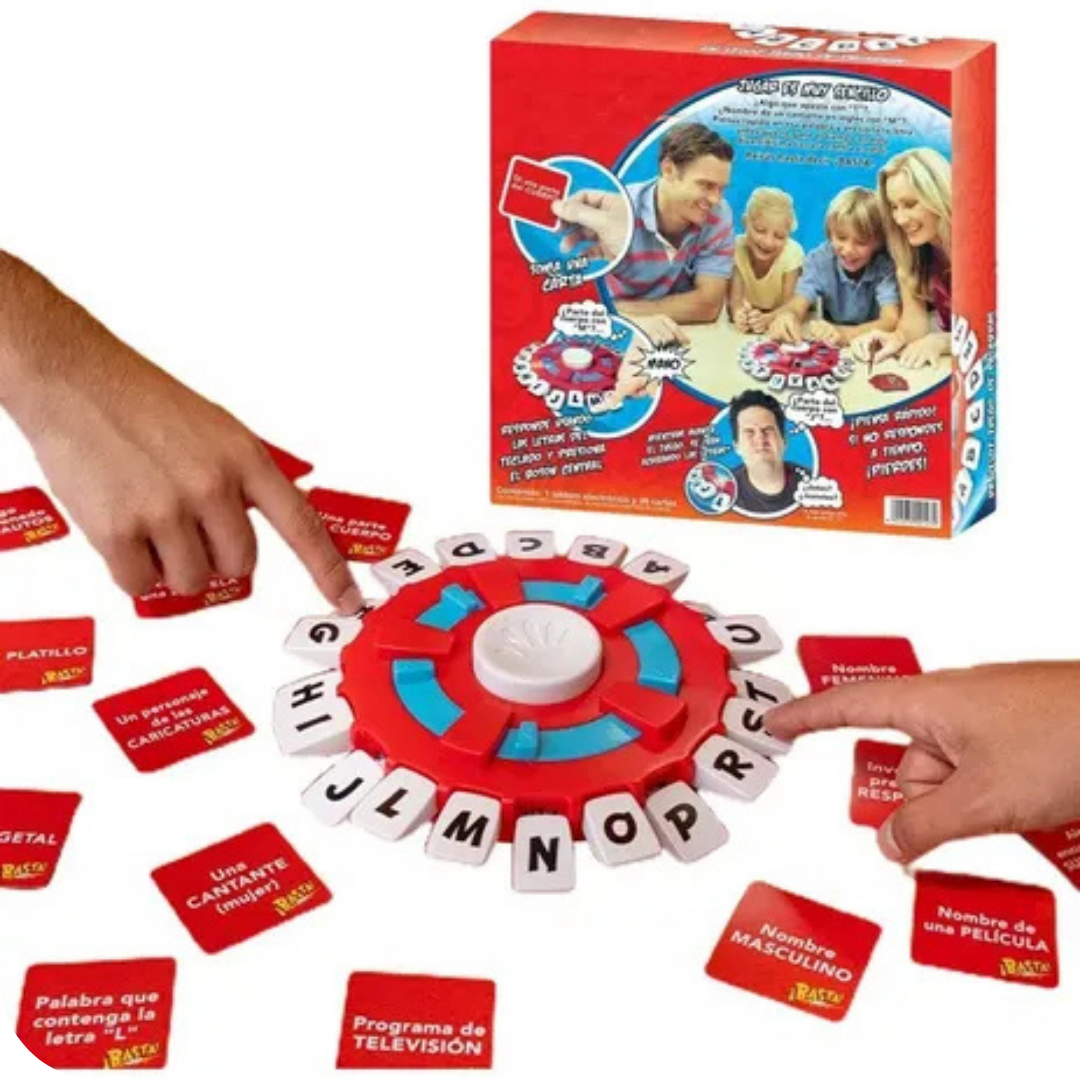 Juego de Mesa de Palabras Rápidas | ¡Basta!®