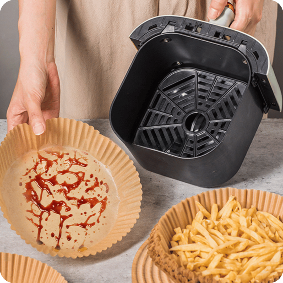 Canasta de Papel para Air Fryer Pack de 50 Unidades | PaperFry®