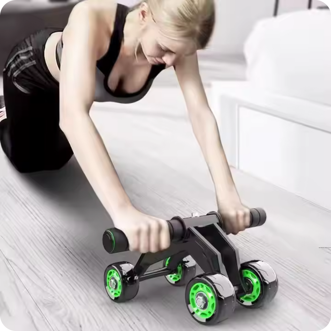 Rodillo Abdominal de 4 Ruedas | Abdominal Roller®