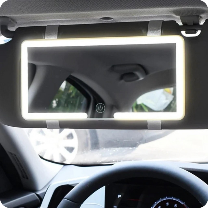 Espejo para Auto con Luz LED | LumiMirror®