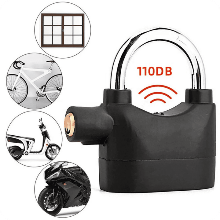 Candado de Seguridad con Alarma | Alarm Lock®