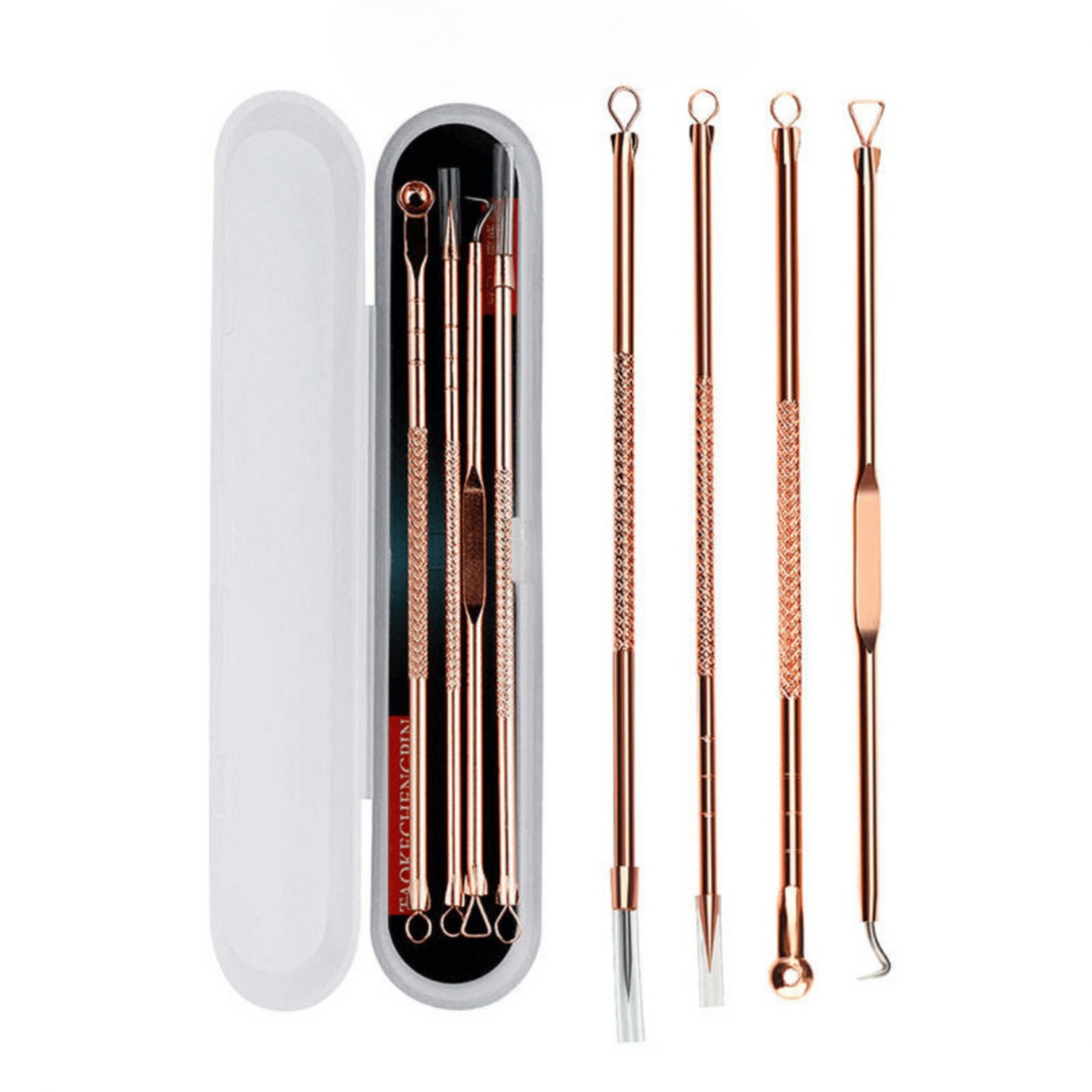 Kit De 4 Extractores De Puntos Negros | DermaClear®