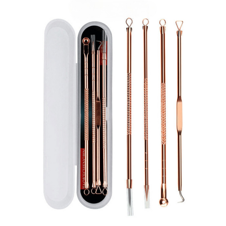 Kit De 4 Extractores De Puntos Negros | DermaClear®