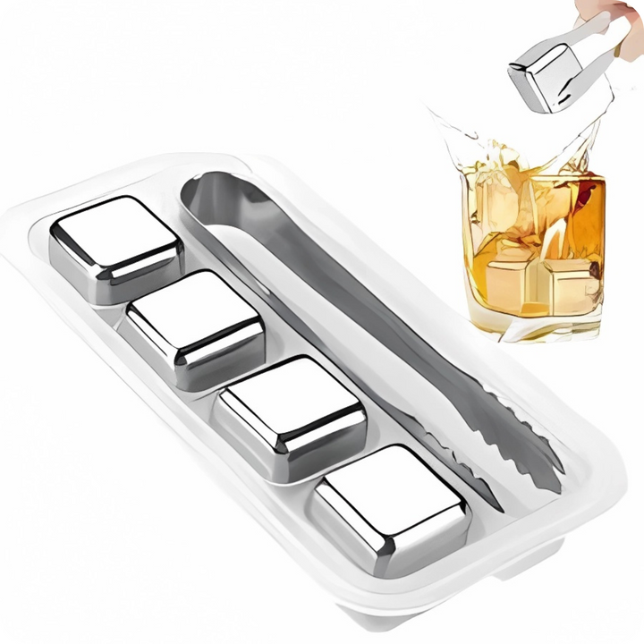 Cubos de Acero Inoxidable para Hielos | IceCube Pro®
