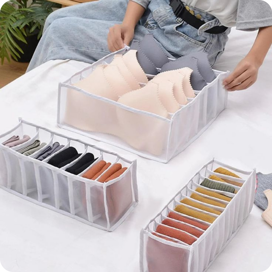 Set de 3 Organizadores de Ropa | ClosetZen®
