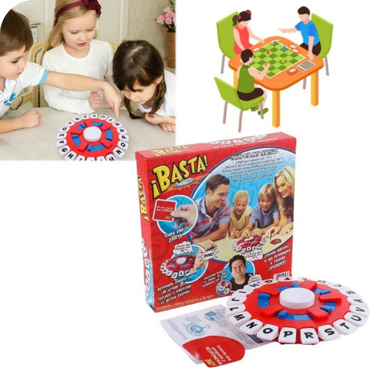 Juego de Mesa de Palabras Rápidas | ¡Basta!®