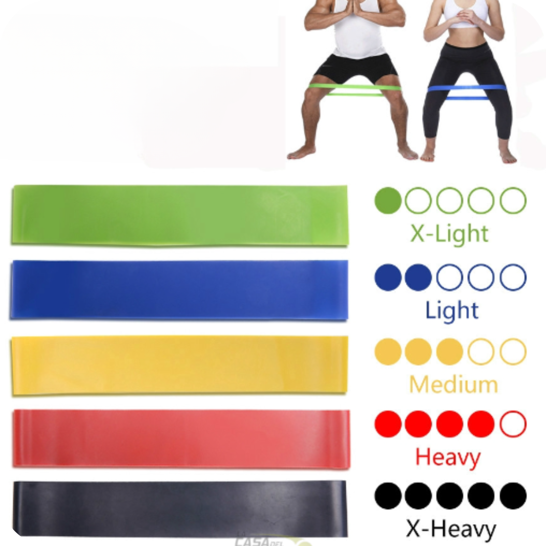 Kit de Bandas Elásticas para Entrenamiento | FlexiPower®
