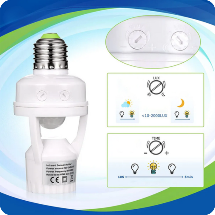 Portafoco con Sensor de Movimiento | IntelliLux ®