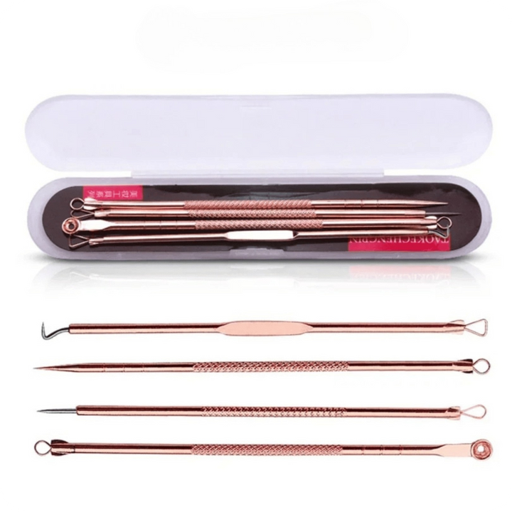 Kit De 4 Extractores De Puntos Negros | DermaClear®