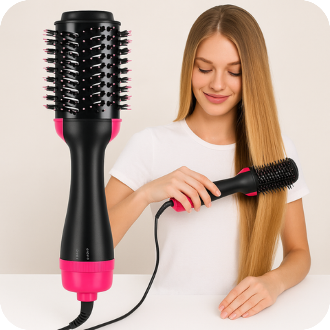 Cepillo Secador y Alisador 3 en 1 | HeatBrush®