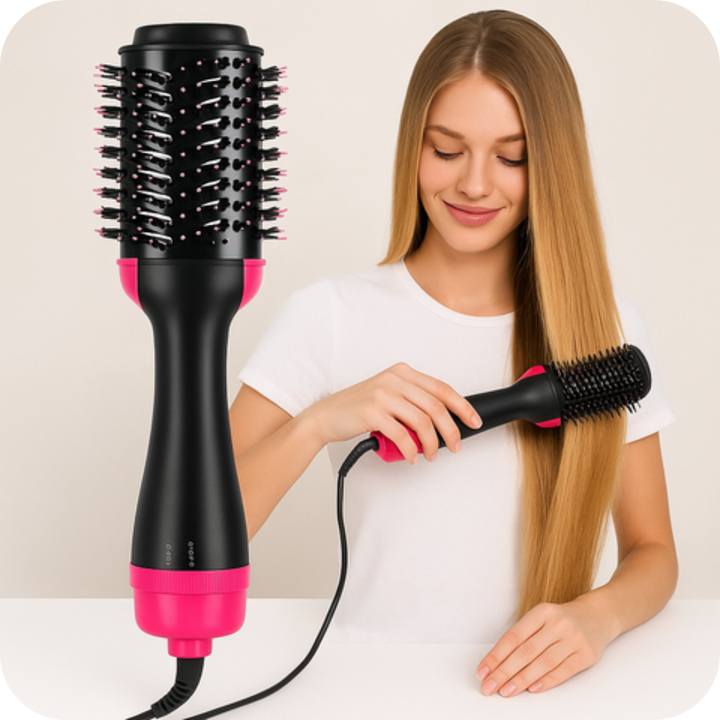 Cepillo Secador y Alisador 3 en 1 | HeatBrush®