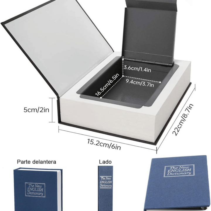 Libro De Seguridad Con Caja Fuerte | SafetyBook®