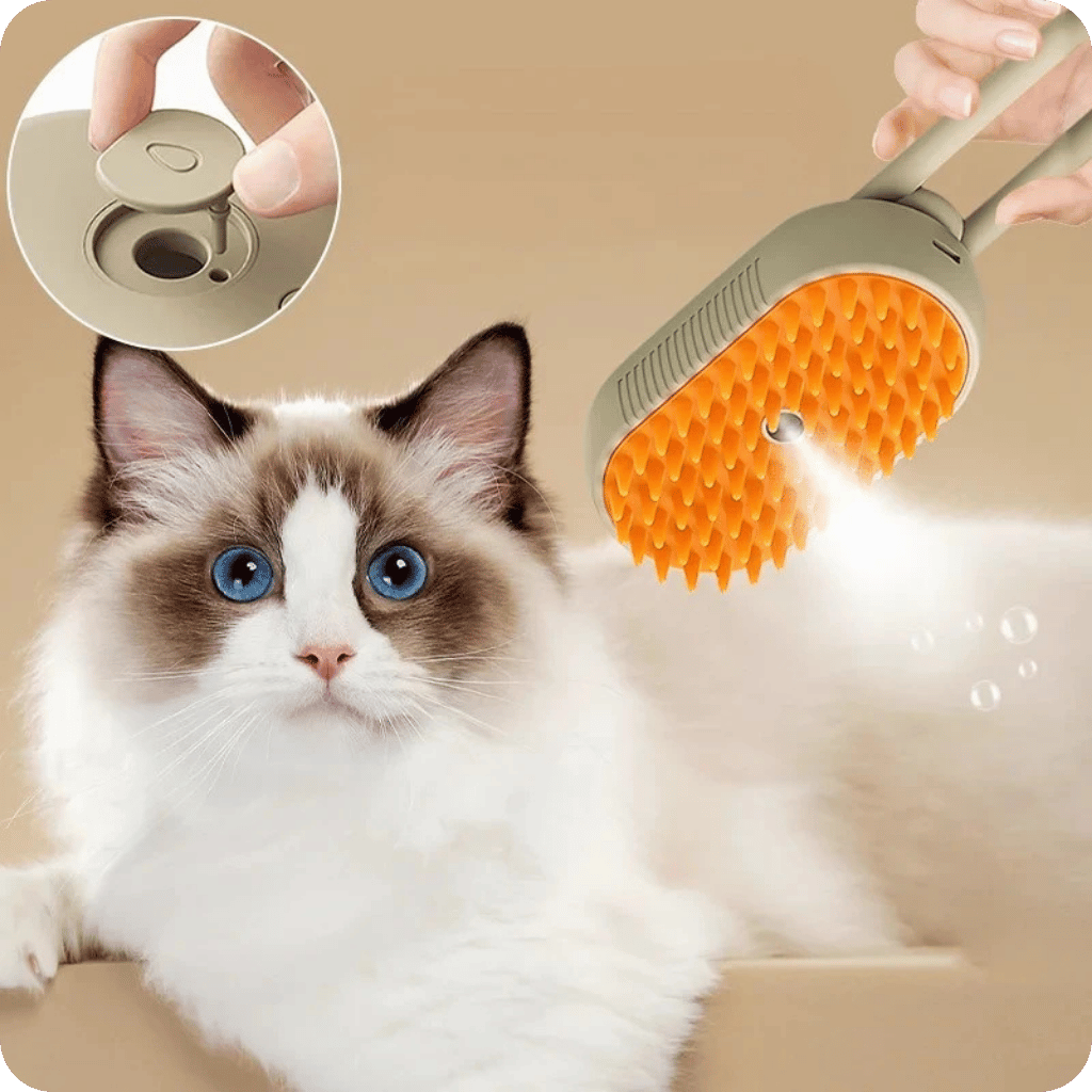 Cepillo con Vapor para Mascotas | Pet Brush®