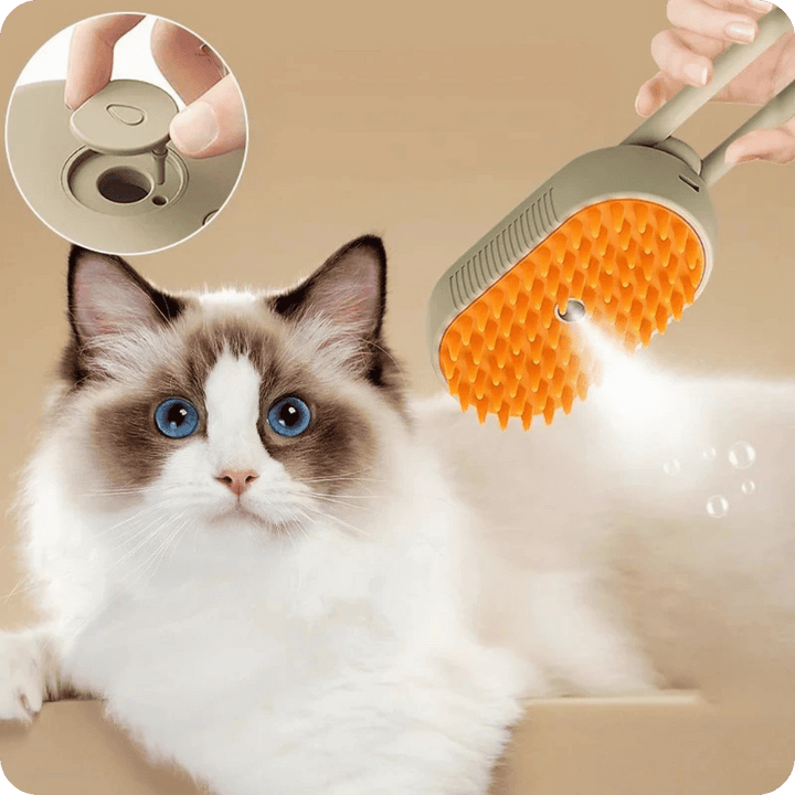 Cepillo con Vapor para Mascotas | Pet Brush®