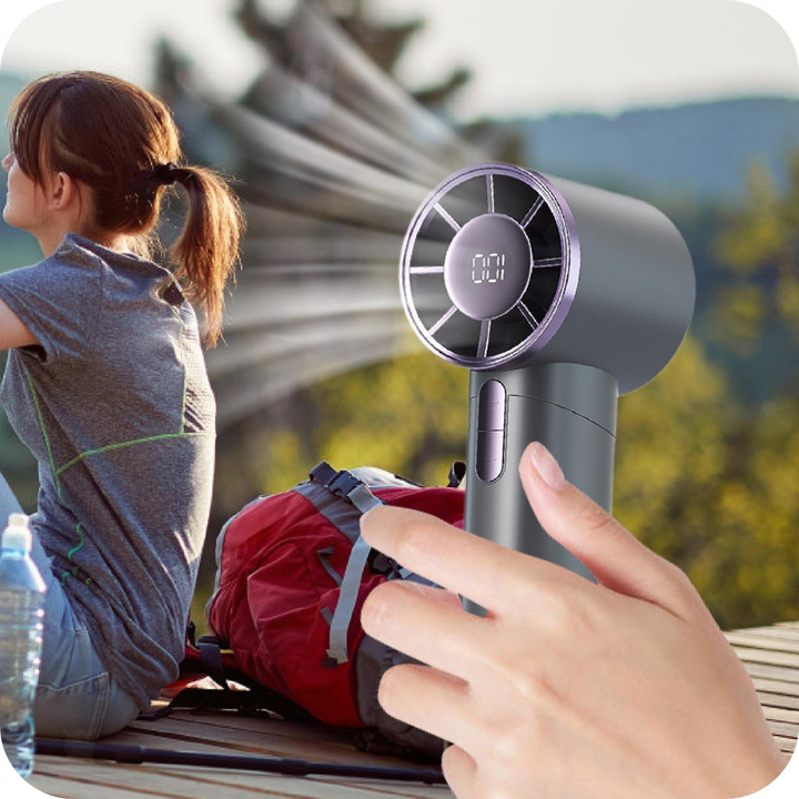 Ventilador Portátil con 100 Velocidades | WindFlex®
