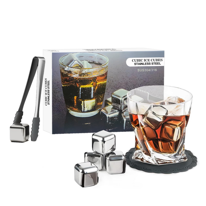 Cubos de Acero Inoxidable para Hielos | IceCube Pro®