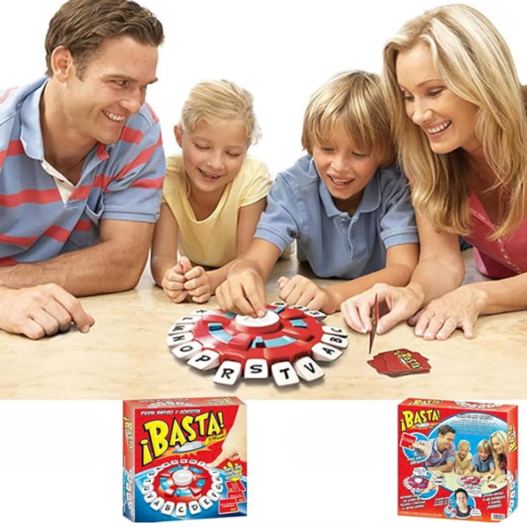 Juego de Mesa de Palabras Rápidas | ¡Basta!®