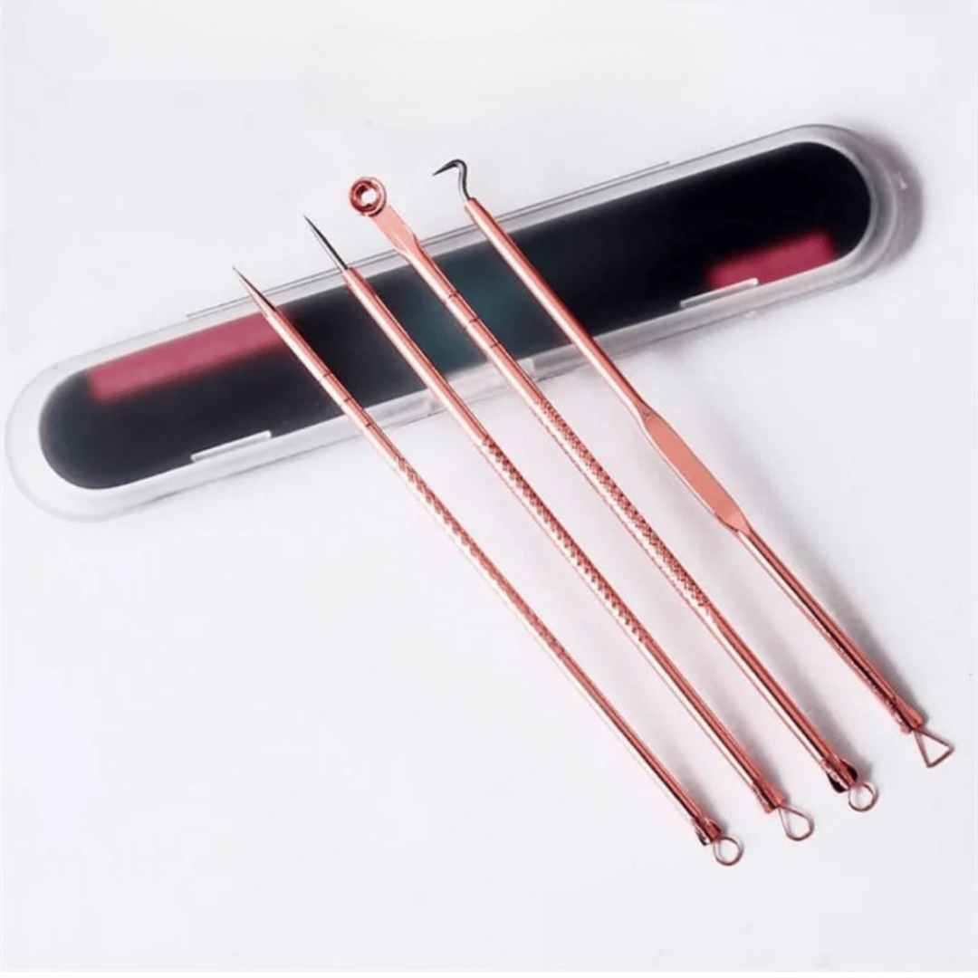 Kit De 4 Extractores De Puntos Negros | DermaClear®