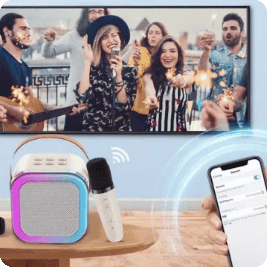 Mini karaoke a Bluetooth | Lumi Speaker Pro®