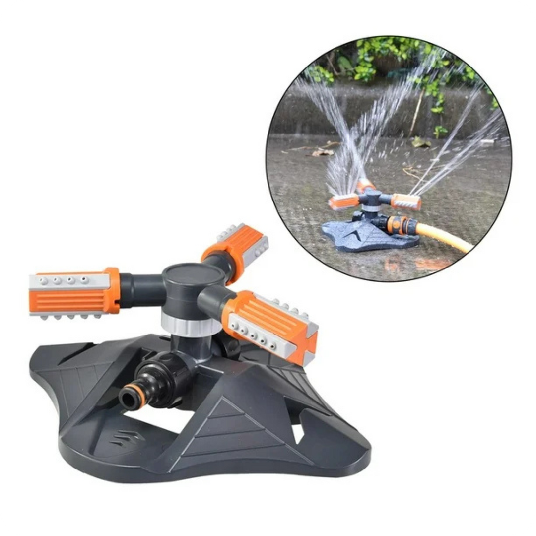 Aspersor de Jardín Giratorio 360° con Soporte | AquaTwist®