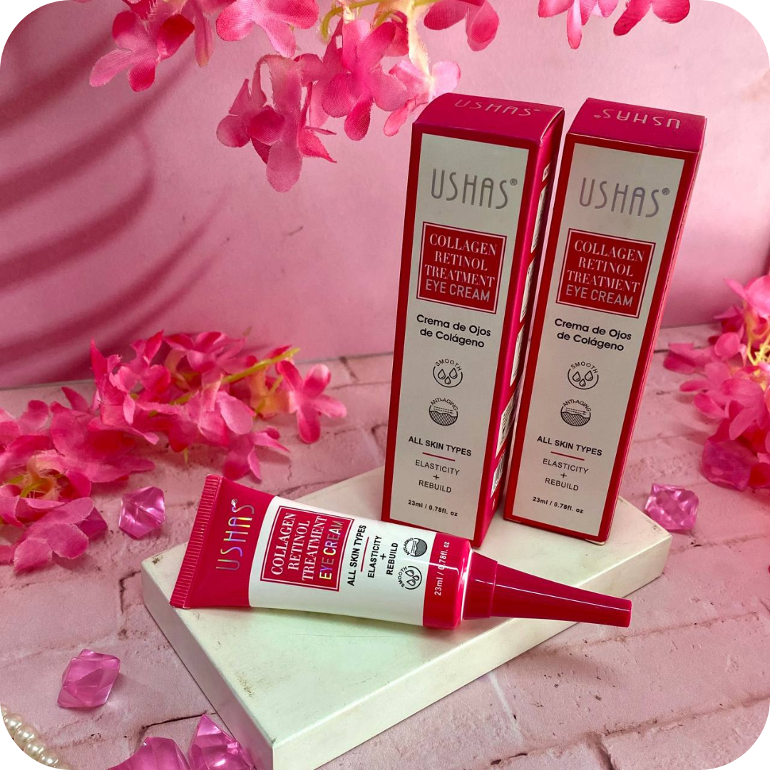 Crema para Contorno de Ojos Anti-Ojeras | Ushas®