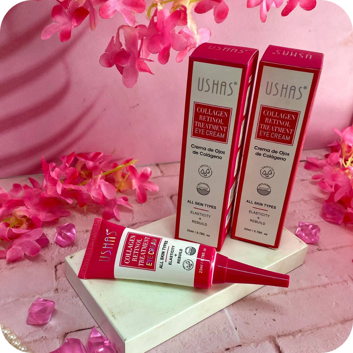 Crema para Contorno de Ojos Anti-Ojeras | Ushas®