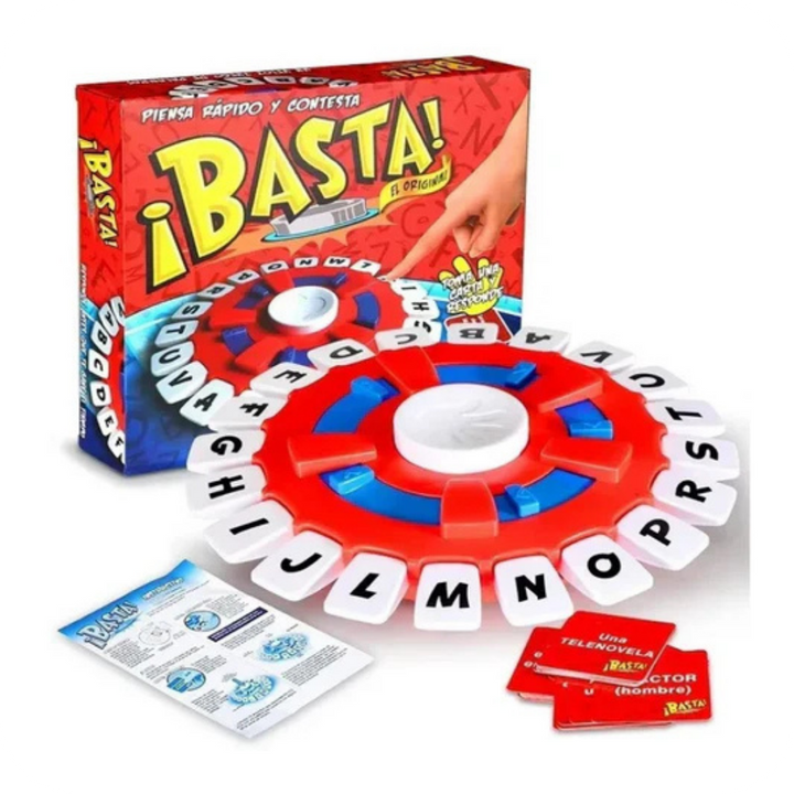 Juego de Mesa de Palabras Rápidas | ¡Basta!®