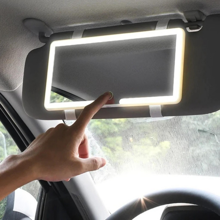 Espejo para Auto con Luz LED | LumiMirror®