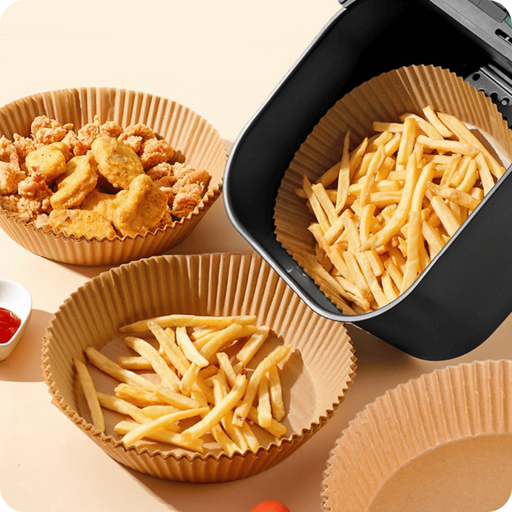 Canasta de Papel para Air Fryer Pack de 50 Unidades | PaperFry®