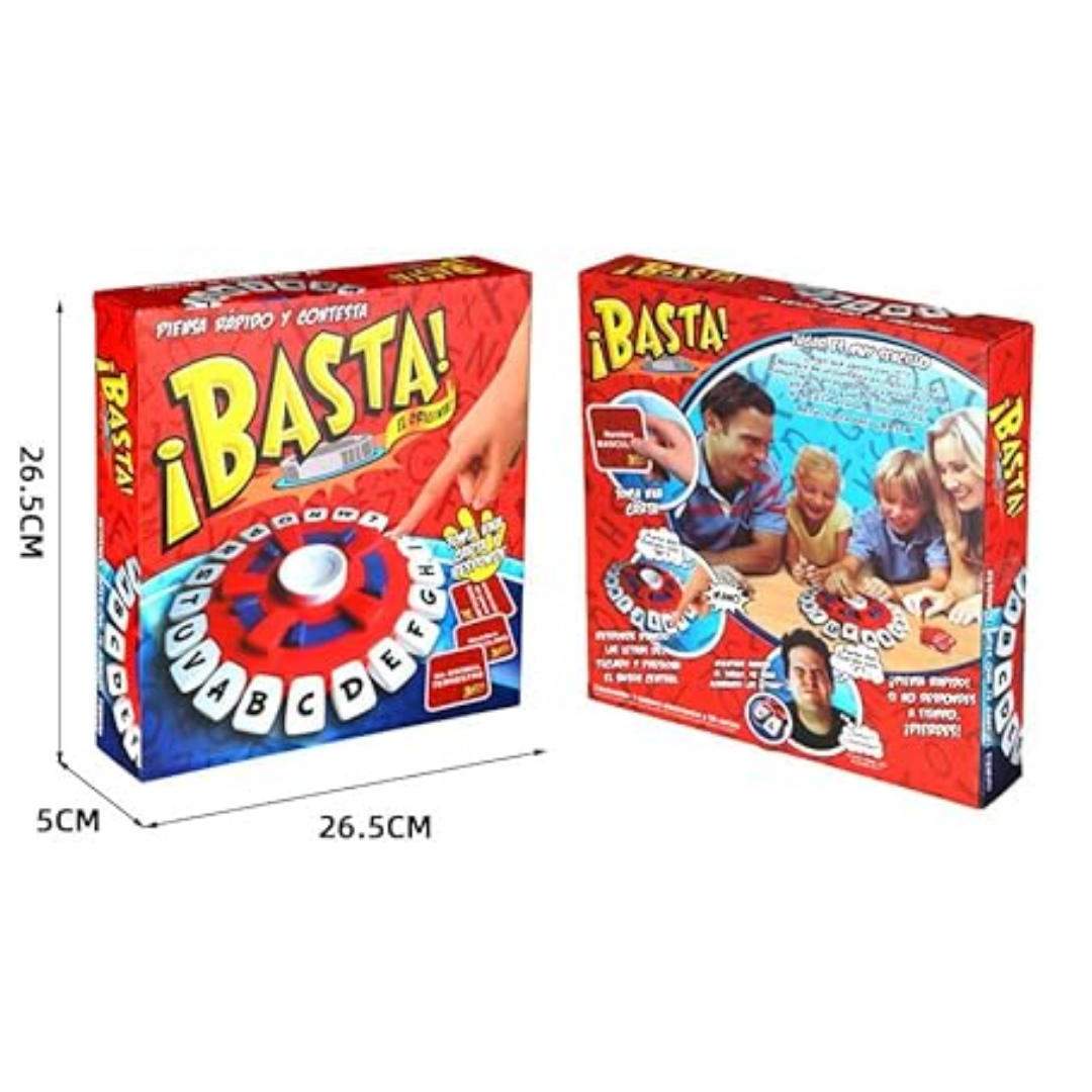Juego de Mesa de Palabras Rápidas | ¡Basta!®