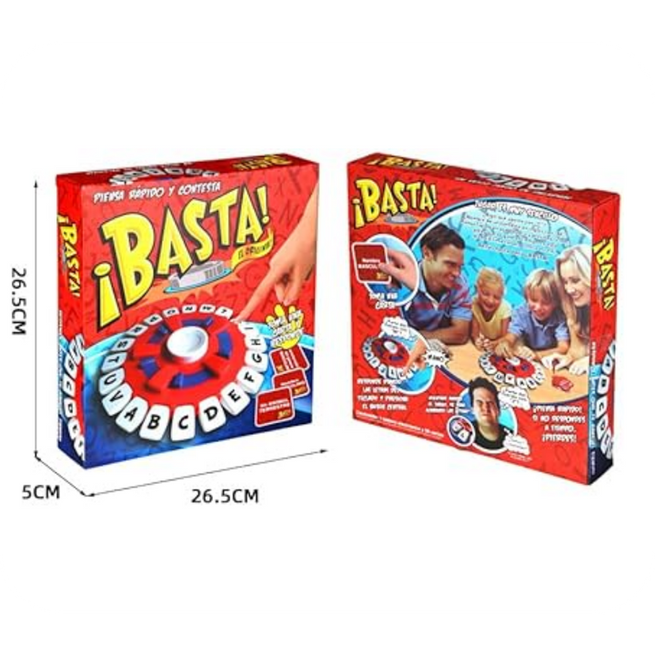 Juego de Mesa de Palabras Rápidas | ¡Basta!®