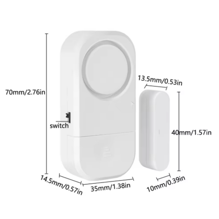 Alarma Inalámbrica para Puertas y Ventanas | SafeAlert®