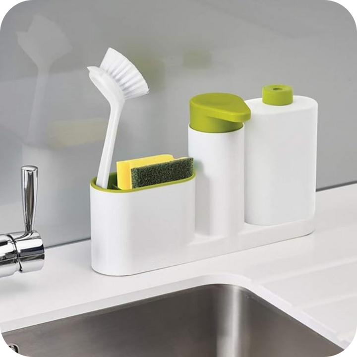 Dispensador de Detergente con Esponjero | SoapBox®