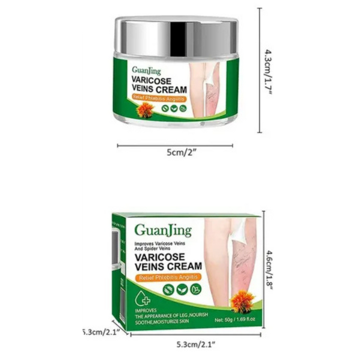 Crema para Várices y Piernas Cansadas | VeinRelief®