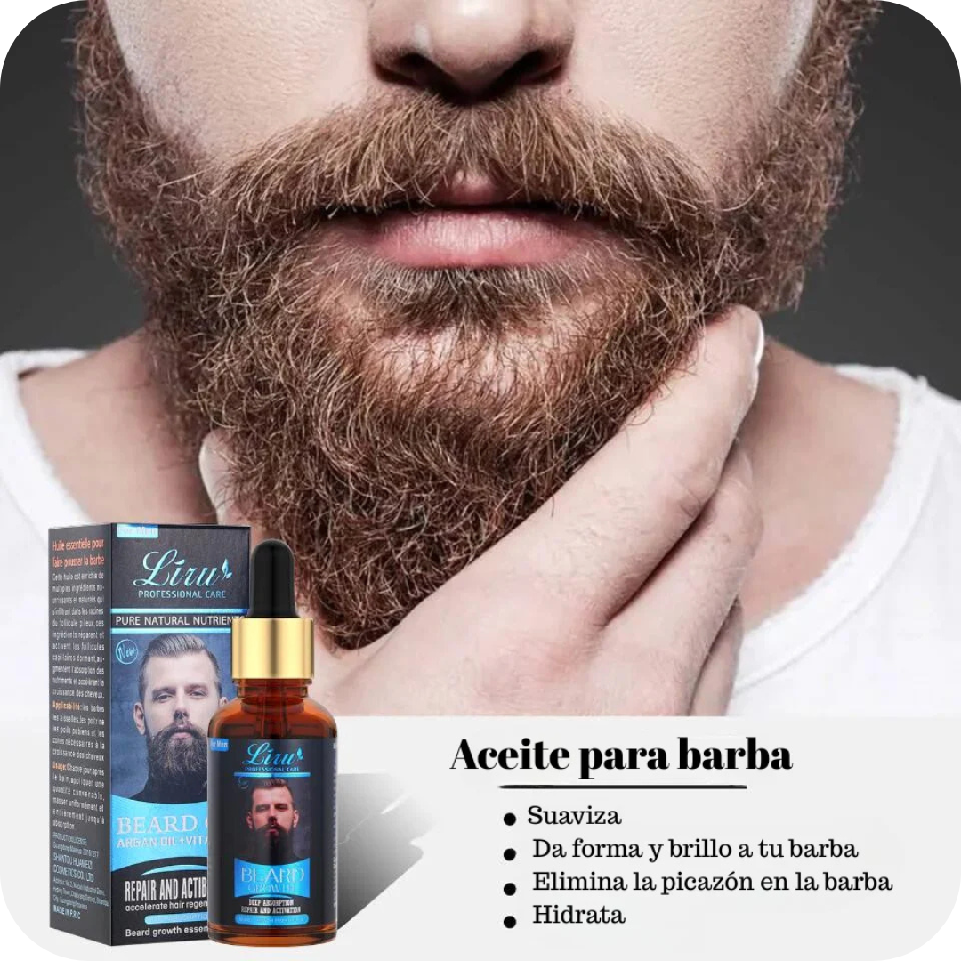 Tónico para Crecimiento de Barba y Bigote | BeardRoots®
