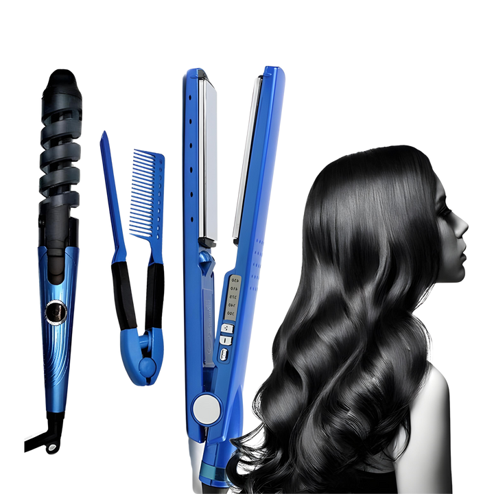 Plancha para Cabello 3 En 1 | StyloMaster®