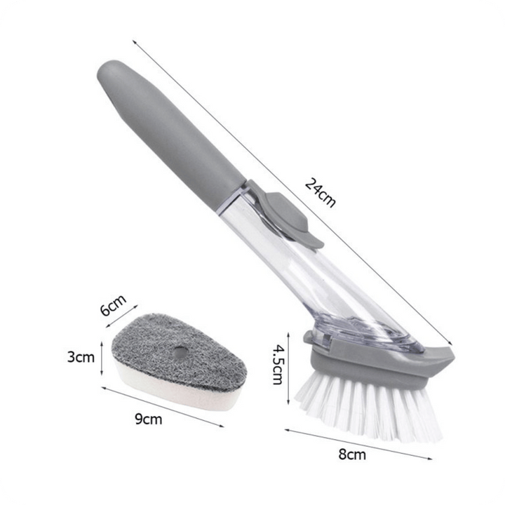 Cepillo con Dispensador de Jabón | CleanFast®