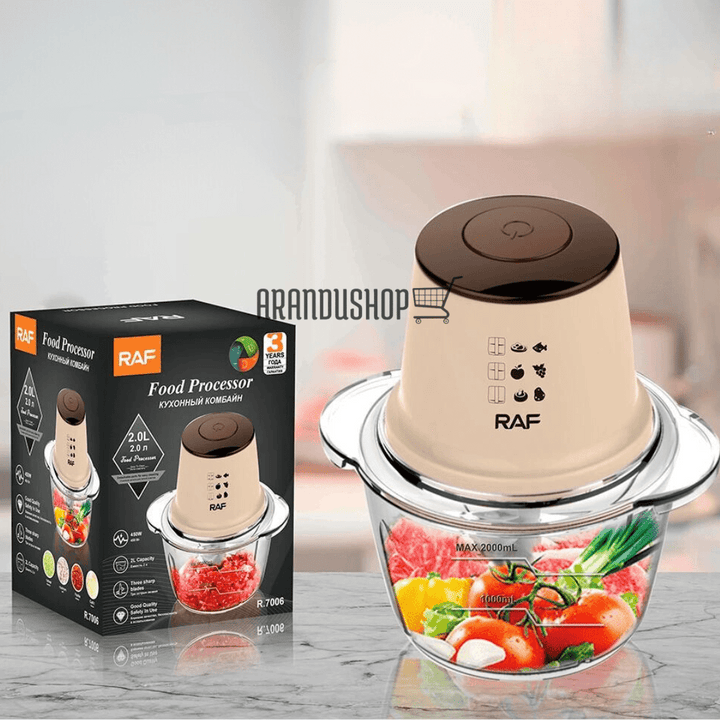 PROCESADORA RAF FOOD PROCESSOR 2 LITROS