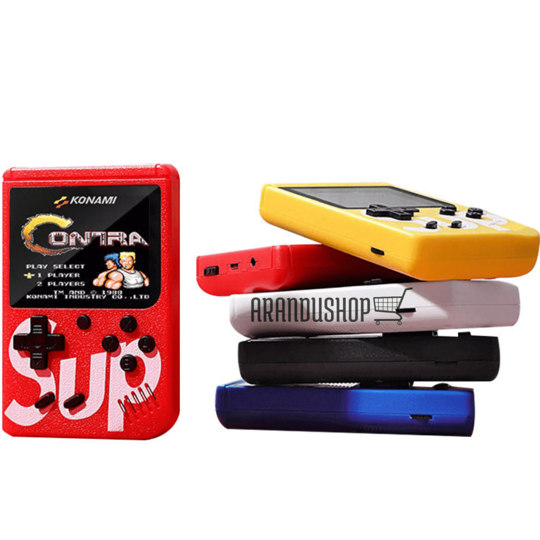 RETRO GAME™ MINI CONSOLA DE VIDEOJUEGOS CON 400 JUEGOS